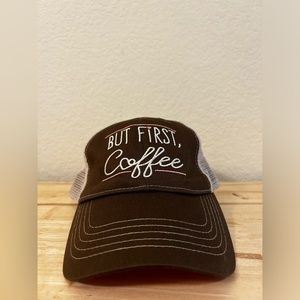 Infinity Headwear, But First Coffee, Baseball Cap, Women’s, OSFM